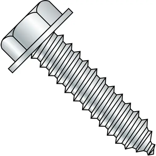 Crafted 5/16-9X1 5/8 A/F.428-.437 Head Hgt.200-.230 Unslot Indent Hexwash Lag Screw Full Thread Zinc 900 pcs