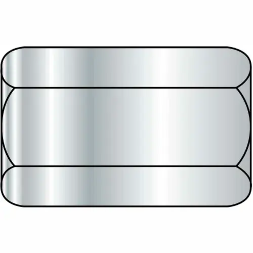 3/8-16X1 1/8 Hex Rod Coupling Nut Zinc, Pkg of 200 Limited Offer