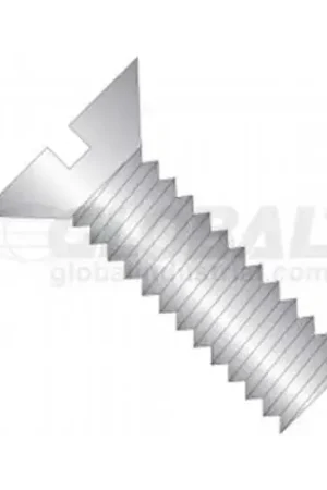 6-32 X 1/2 Slotted Flat Head Machine Screw, Pack of 100 Price Drop