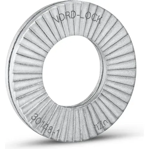 Buy Online Nord-Lock 2705 Wedge Locking Washer - Carbon Steel - Zinc - M16 (5/8") - Large O.D. - Pkg of 100