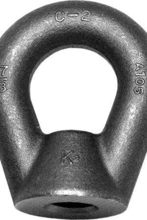 Ken Forging EN-12-HD-HDG - Forged Eye Nut - 1 1/4-7 - Style B - C1030 - Galvanized - Made In USA Instant Buy
