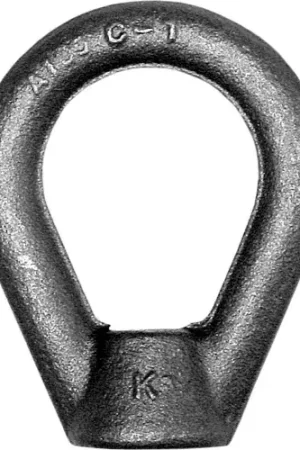 Best Seller Ken Forging EN-5-HDG - Drop Forged Eye Nut - 1/2-13 - Style A - C1030 - Galvanized - Made In USA