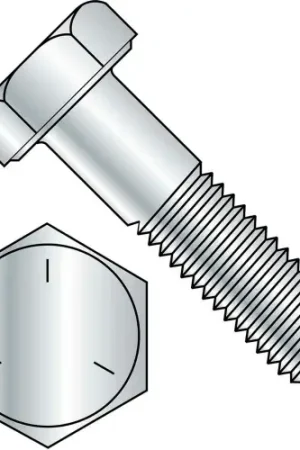 Hex Cap Screw - 1/4-20 x 2" - Carbon Steel - Zinc CR+3 - Gr 5 - PT - UNC, Pack of 100 Express Delivery