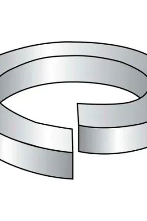 Hassle-Free Returns Split Lock Washer - 1/2" - 18-8 (A2) Stainless Steel, Pack of 100