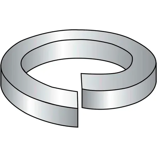 Hassle-Free Returns Split Lock Washer - 1/2" - 18-8 (A2) Stainless Steel, Pack of 100