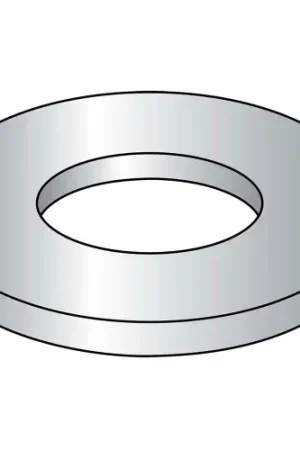 Flat Washer - M6 - Steel - Zinc CR+3 - DIN 125A - 140 HV, Pack of 200 Popular