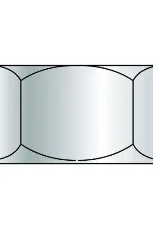 Big Sale Finished Hex Nut - 5/16-18 - Med. Carbon Steel - Zinc CR+3 - UNC - Grade 5, Pack of 100