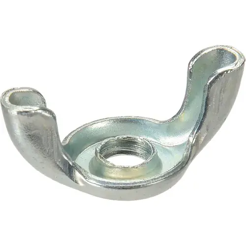 Price Cut Wing Nut - Stamped - 1/4-20 - Type D - Style 1 - Low Carbon Steel - Zinc CR+3 - UNC, Pack of 100