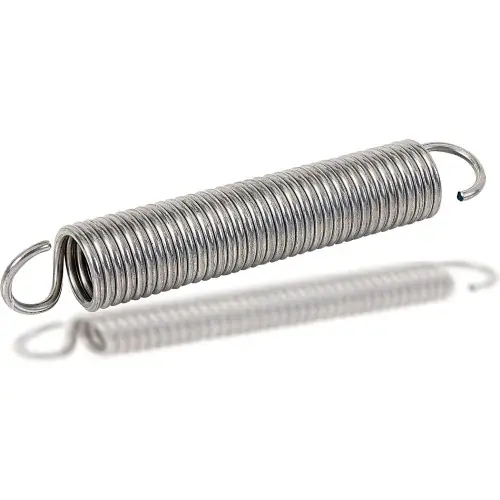 Markdown Extension Spring - 0.16 OD x 0.0204 Wire Dia. - MBHD - Zinc - USA - Pkg of 12 - Gardner V32C
