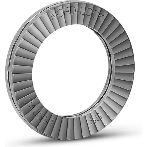 Hassle-Free Returns Nord-Lock 1094 Wedge Locking Washer - 316 Stainless Steel - M10 - Pkg of 200
