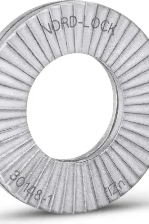 Nord-Lock 1218 Wedge Locking Washer - Carbon Steel - Delta Protekt - M5 ( 10) Large O.D.-Pkg of 200 Top Pick