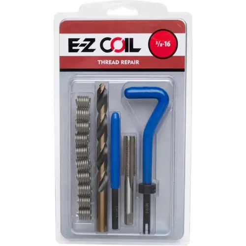 One Day Deal Standard Coil Thread Repair Kit For Metal - M6-1.0 x 1.5D