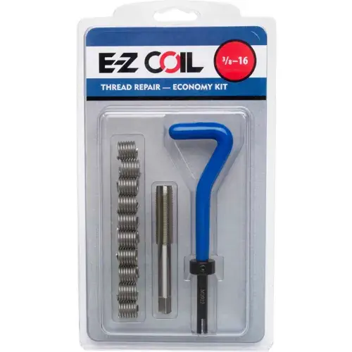 Economy Coil Thread Repair Kit For Metal - 12-24 x 1.5D Top Rated