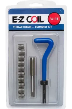 Top Pick Economy Coil Thread Repair Kit For Metal - 7/8-9 x 1.5D
