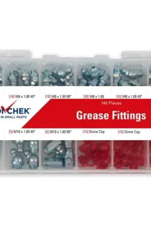 Metric Grease Fitting Assortment 140 Piece Best Choice