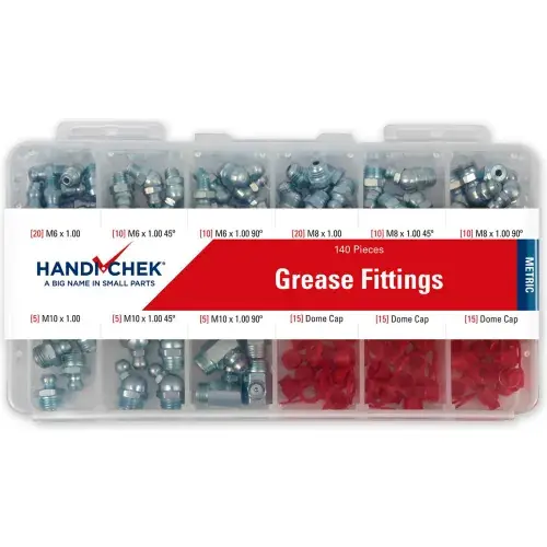 Metric Grease Fitting Assortment 140 Piece Best Choice