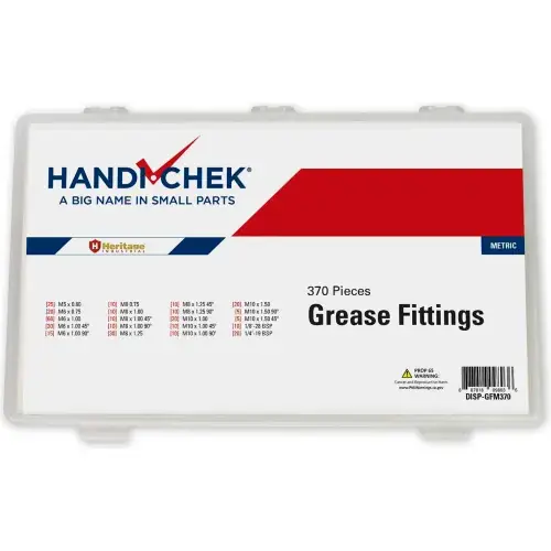 Express Delivery Metric Grease Fitting BSP Assortment 370 Piece