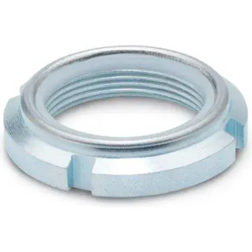 J.W. Winco GN 1804.1 Slotted Spanner Lock Nuts, Steel, with Polyamide Insert, Zinc Plated, M17 X 1 New Arrival