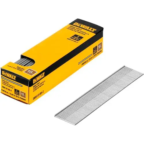 DeWalt® 18 Gauge 1" Brad Nail , 2500/Qty Best Price