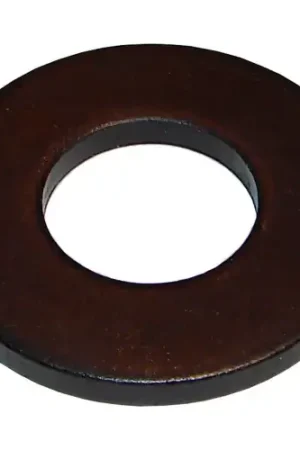 Genuine M10 Precision Flat Washer - 25mm O.D. - 3mm Thick - Steel - Black Oxide - Pkg of 10 - FW-210