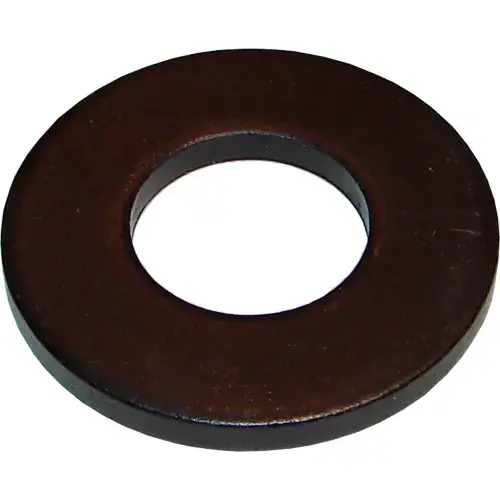 Genuine M10 Precision Flat Washer - 25mm O.D. - 3mm Thick - Steel - Black Oxide - Pkg of 10 - FW-210