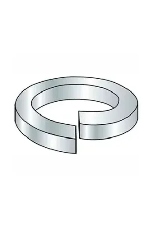 Best Price Split Lock Washer - M10 - Steel - Zinc Clear - Class 8.8 - DIN 127B - Pkg of 100