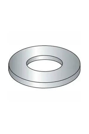 Flat Washer - M5 - Steel - Zinc Clear - Class 8.8 - DIN 125A - Pkg of 100 Buy Direct