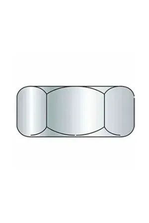 Secure Checkout Hex Nut - M6 x 1.0 - Steel - Zinc Clear - Class 8.8 - DIN 934 - Pkg of 100