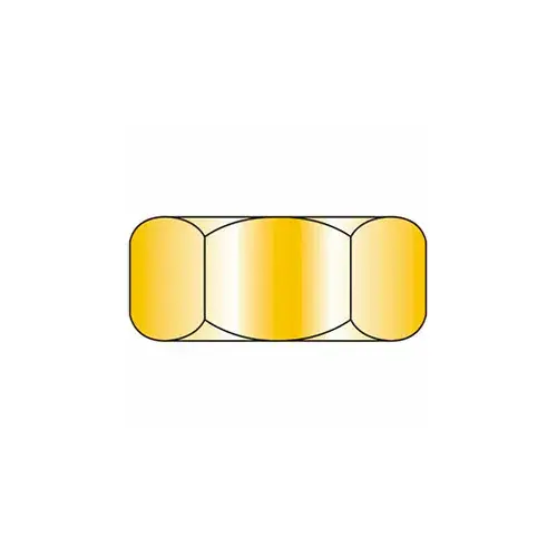 Seasonal Sale Hex Nut - M10 x 1.25 - 17AF - Steel - Zinc Yellow - Class 10.9 - UNF - DIN 934 - Pkg of 100