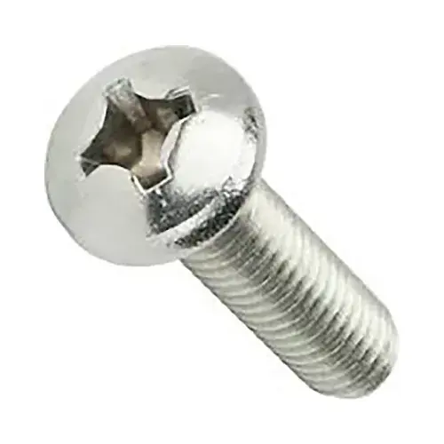 New Arrival M6-1.0 x 60mm DIN 7985 Phillips Drive Pan Head Zinc Finish Steel Machine Screw PKG.100