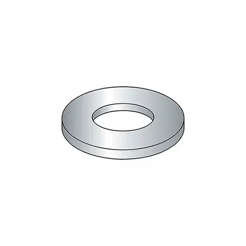 M10 Flat Washer - Steel - Zinc - DIN 125B - Pkg of 100 - ABE10 Special Discount