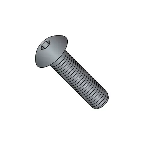 M4 x 0.7 x 20mm Button Socket Cap Screw - Steel - Black Oxide - DIN 125B - Class 10.9 - Pkg of 100 Buy Today