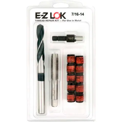 E-Z LOK™ Thread Repair Kit for Metal - Standard Wall - 7/16-14 x 5/8-11 - EZ-329-7 Bargain