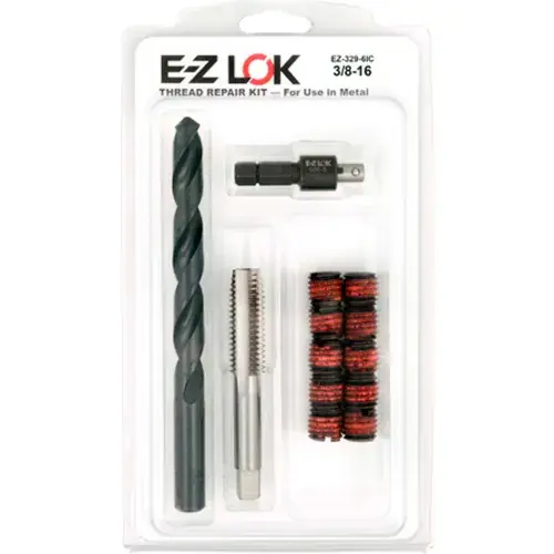 E-Z LOK™ Thread Repair Kit for Metal - Screw Locking - 3/8-16 x 9/16-12 - EZ-329-6IC Must Have