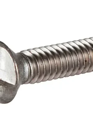 Get Yours 1/4-20 x 1-1/2" One-Way Security Machine Screw - Oval Head - 18-8 Stainless Steel - Pkg of 100