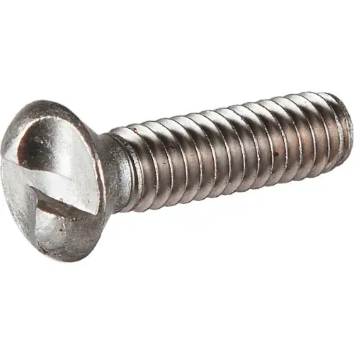 Get Yours 1/4-20 x 1-1/2" One-Way Security Machine Screw - Oval Head - 18-8 Stainless Steel - Pkg of 100