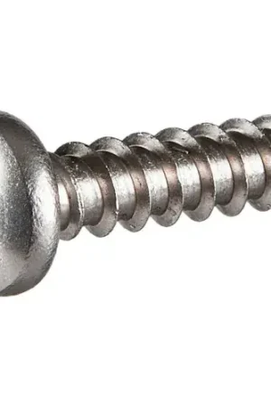 10 x 1-1/2" Security Sheet Metal Screw - Pan Phillips Head - 18-8 Stainless Steel - Pkg of 100 Hassle-Free Returns