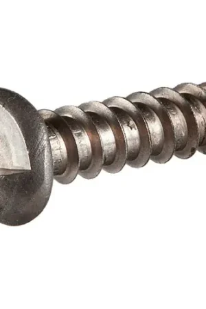 6A x 1" One-Way Security Sheet Metal Screw - Round Head - 18-8 Stainless Steel - Pkg of 100 Price Drop