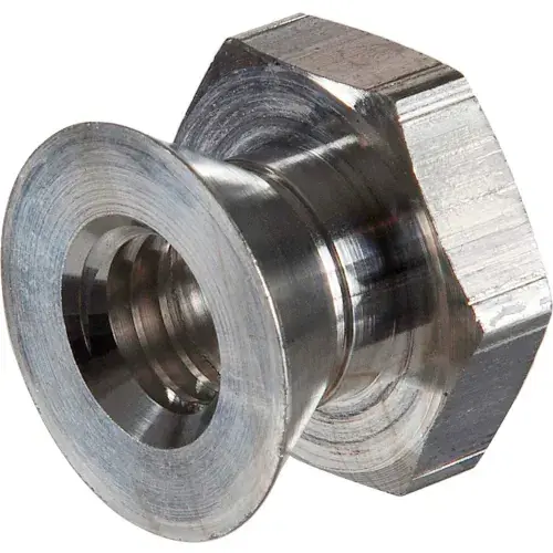 Special Discount 5/16-18 Tamper-Proof Security Breakaway Nut - Non-Removable - Aluminum - Made In USA - Pkg of 50