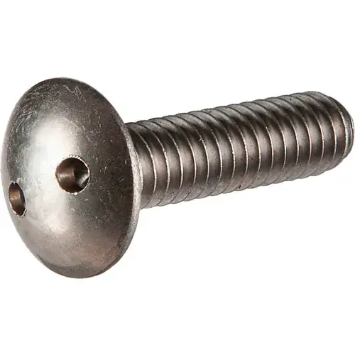 Latest 6-32 x 1/2" Tamper-Proof Security Spanner Machine Screw - Oval Head - 18-8 Stainless Steel - 100 Pk
