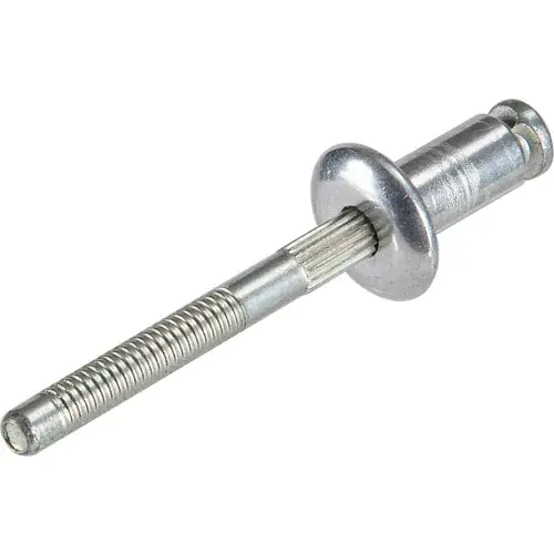 Structural T Rivet - 1/4 - .520 - .620 Grip Range - Aluminum/Steel - Pkg of 100 Sale