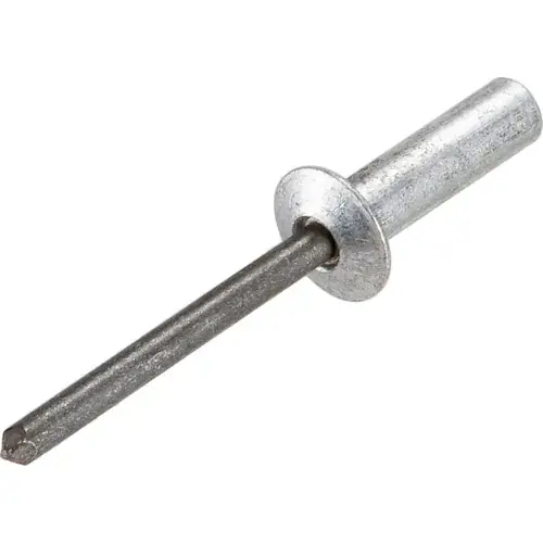 Premium Pop Blind Rivet - 1/8 x 4-2 - Button Head - Closed End - Up to 1/8" Grip - Aluminum/Steel - 500 Pk