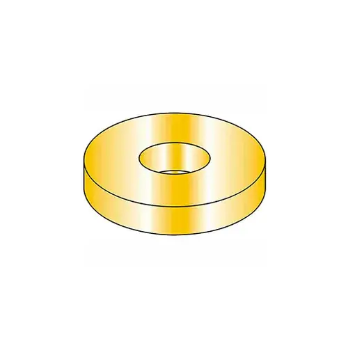 Affordable 5/8" Flat Washer - SAE - Extra Thick - 21/32" I.D. - Steel - Yellow Zinc - Grade 8 - Pkg of 25