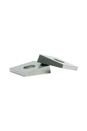 3/8" Malleable Bevel Washer - 7/16" I.D. - .313" Thick - Steel - Galvanized - Grade 2 - Pkg of 25 Same Day Shipping