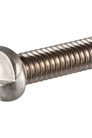 10-24 x 1" Security Machine Screw - Round One-Way Head - 18-8 Stainless Steel - FT - UNC - 100 Pk Luxury
