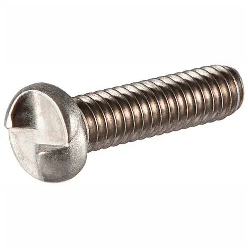 10-24 x 1" Security Machine Screw - Round One-Way Head - 18-8 Stainless Steel - FT - UNC - 100 Pk Luxury