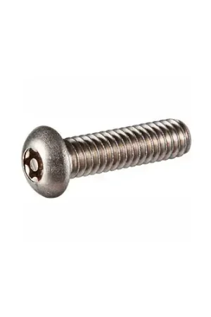 1/4-20 x 2" Security Machine Screw - Button Torx Head - Alloy Steel - Black Oxide - FT - 100 Pk Place Order