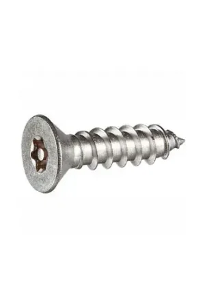 10AB x 1" Security Sheet Metal Screw - Flat Torx Head - Steel - Black Oxide - FT - USA - 100 Pk Flash Sale