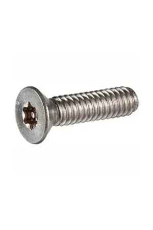 1/4-20 x 1-1/4" Security Machine Screw - Flat Torx Head - 302HQ Stainless Steel - FT - UNC - 100 Pk Reduced Price