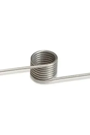 One Day Deal 180° Torsion Spring - 0.404" Coil Dia. - 0.048" Wire Dia. - Wound Left - 302 Stainless Steel